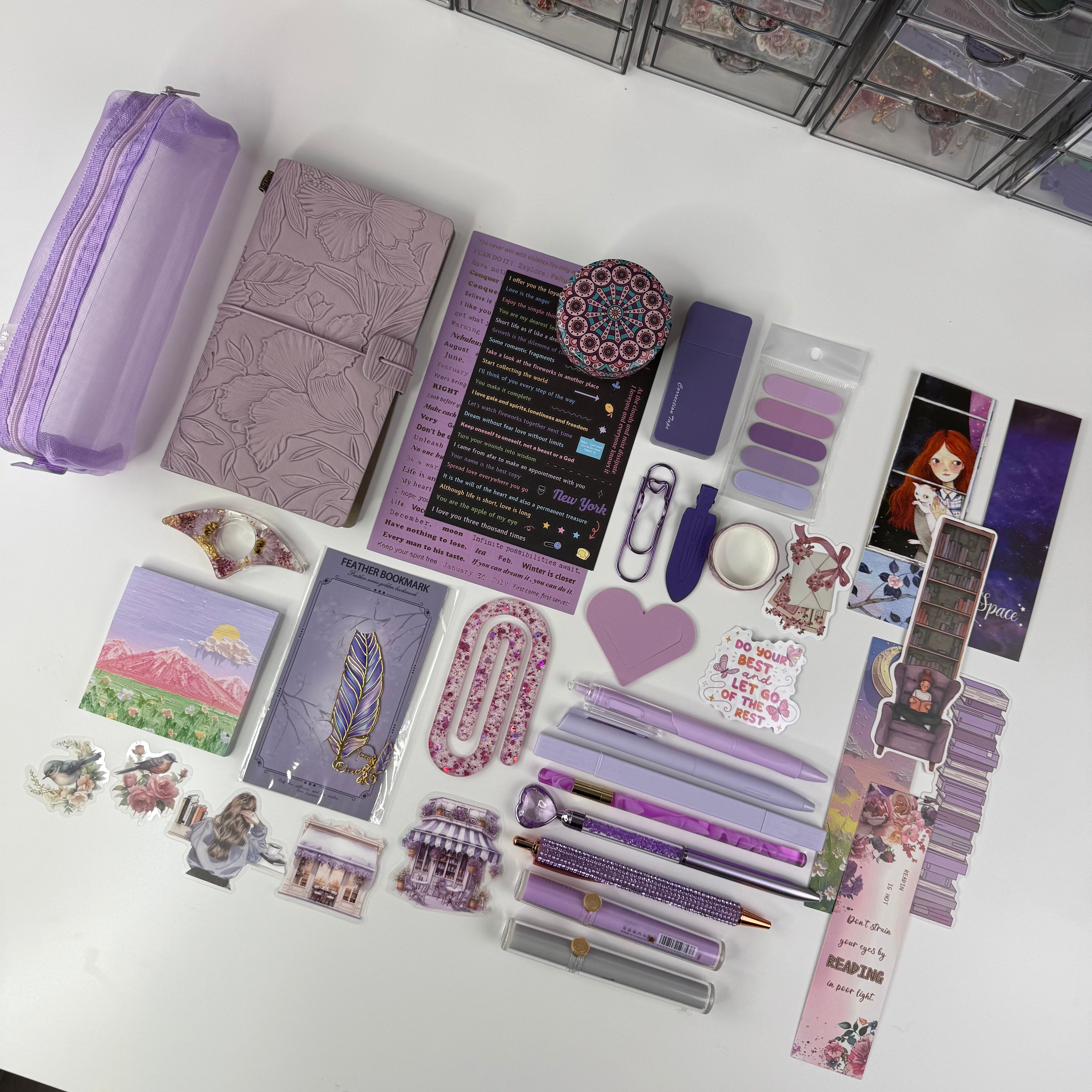 💜 Lavender Luxe Planner Gift Collection