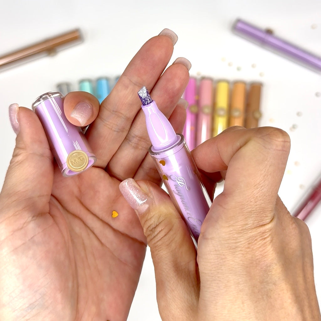 ✨ Shimmer Glow Highlighters – Pastel Sparkle Collection