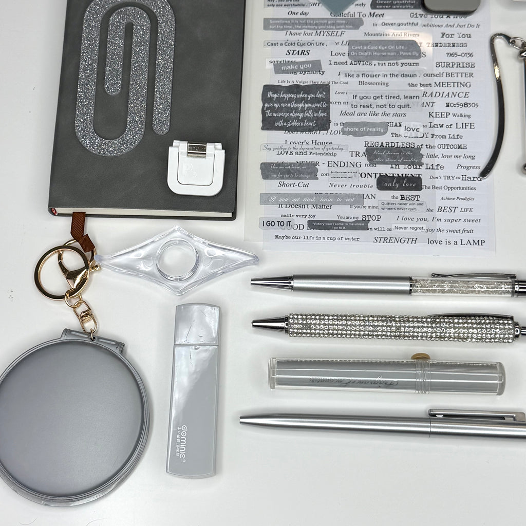 Gray Aesthetic Reading & Journaling Gift Box
