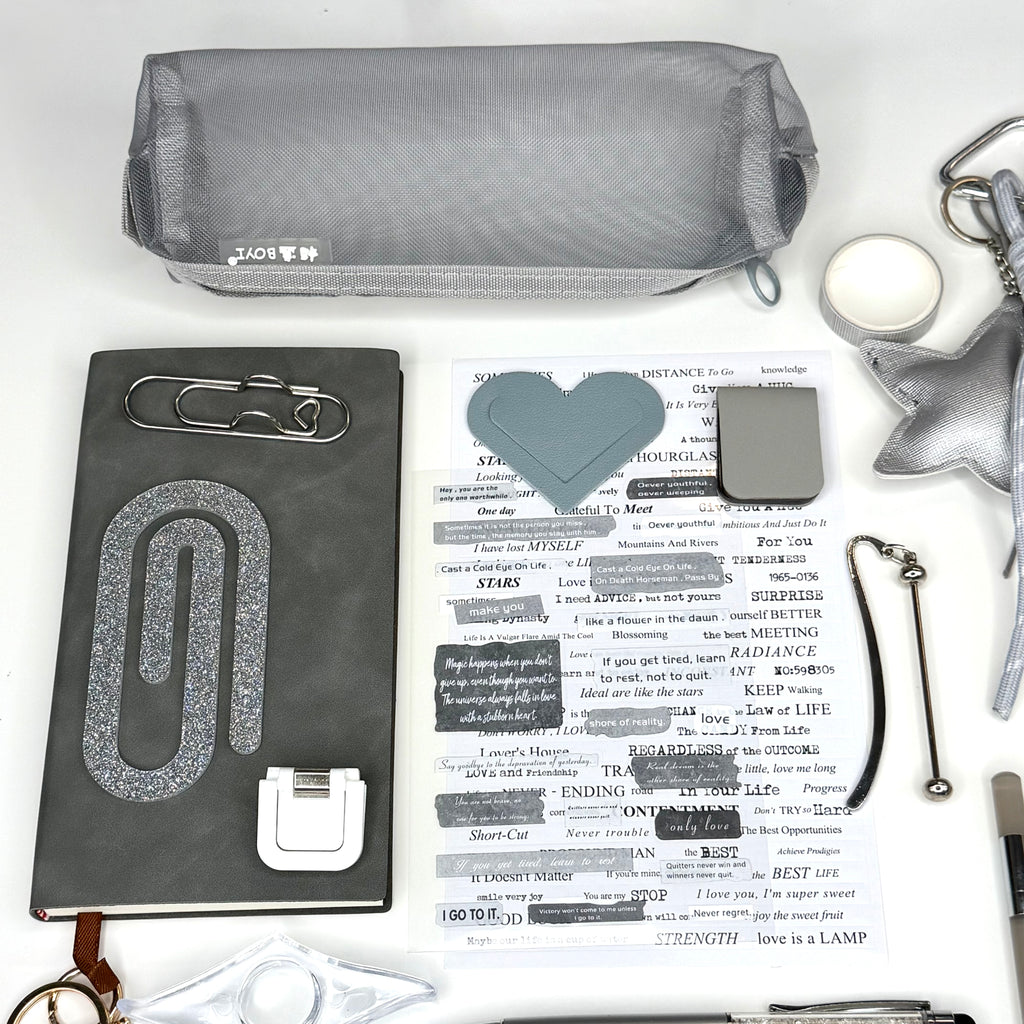 Gray Aesthetic Reading & Journaling Gift Box