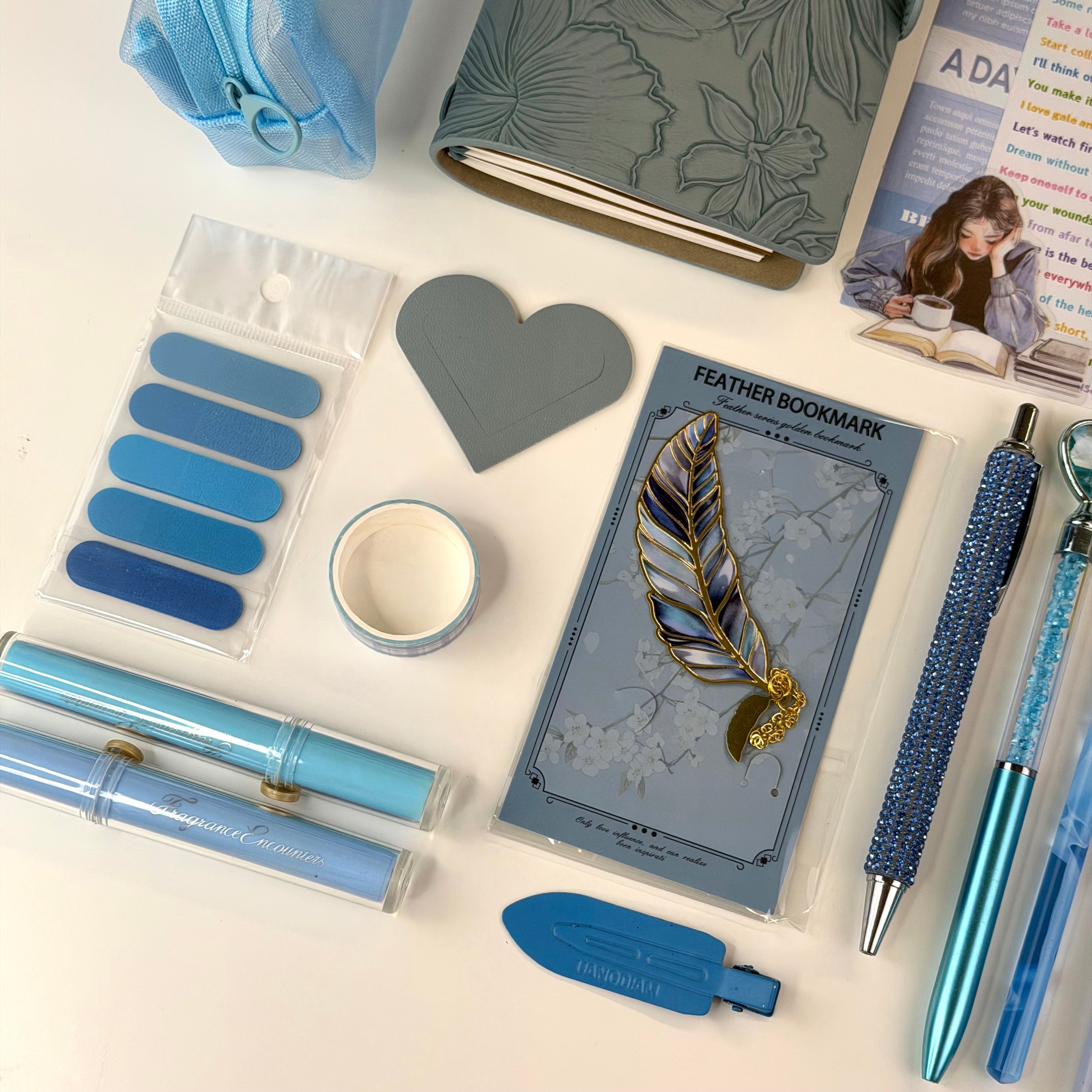 💎 Vintage Blue Creative Bundle